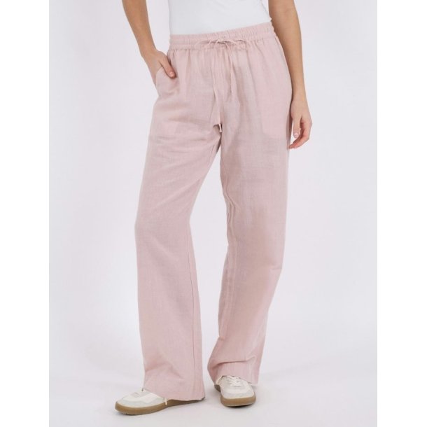 Neo Noir - Bukser Sonar Linen Pants - Rose Smoke