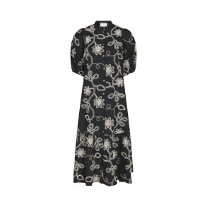 Neo Noir - Kjole Veronica Dori Emb Dress - Black