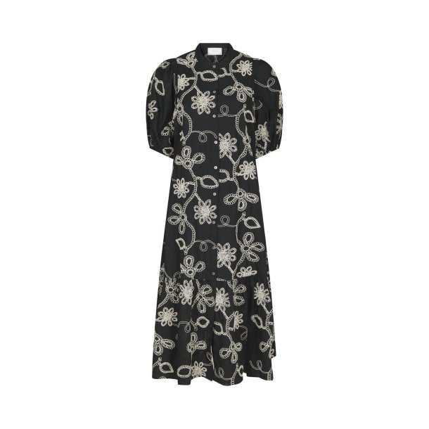 Neo Noir - Kjole Veronica Dori Emb Dress - Black