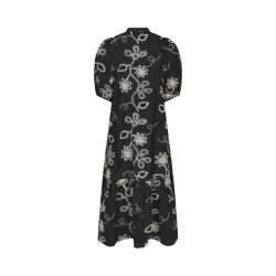 Neo Noir - Kjole Veronica Dori Emb Dress - Black