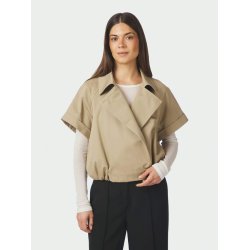 Neo Noir - Jakke Lisha Trench Vest - Taupe