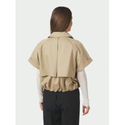 Neo Noir - Jakke Lisha Trench Vest - Taupe
