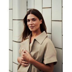 Neo Noir - Jakke Lisha Trench Vest - Taupe