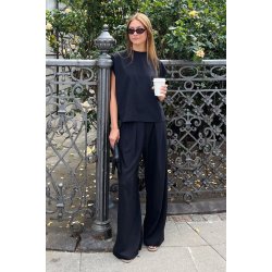 Neo Noir - Bukser Lana - Black