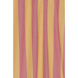 Moshi Moshi Mind - Night Dress Silky Stripe - Rose/Yellow