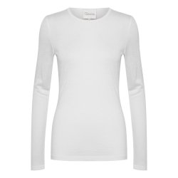 My Essential Wardrobe - The Oneck Long Sleeve - Off White