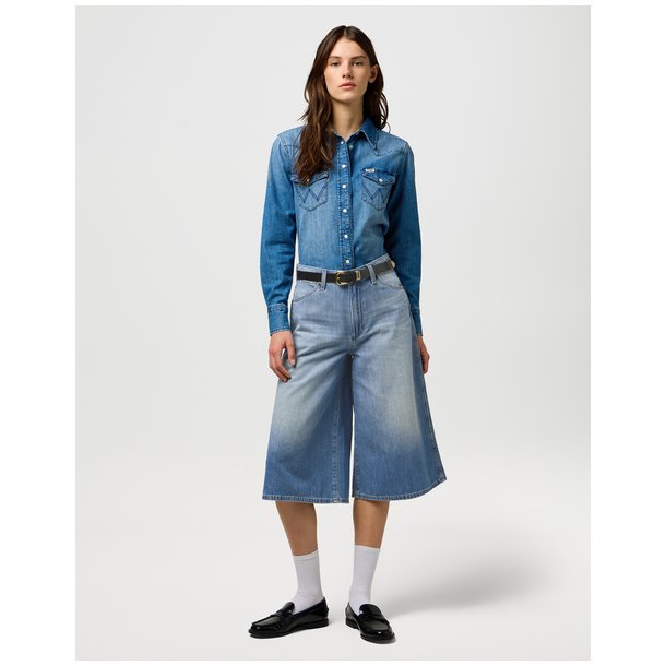 Wrangler - Shorts The Culotte - High Rise - Shimmerstone