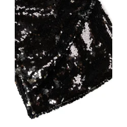 Mads Nrgaard - Paillet bukser - Sequins Penelope Pants - Black/Silver