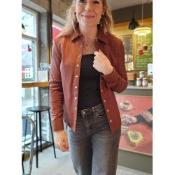 Depeche - Skindskjorte 50112 - Paprika