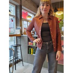 Depeche - Skindskjorte 50112 - Paprika