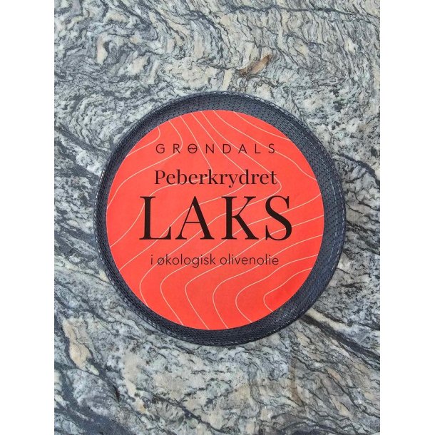 Grndals - Peberkrydret Laks - i kologisk olivenolie