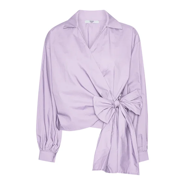 Amaze Cph - Skjorte Penelope - R�d, Lilla &amp; Sort