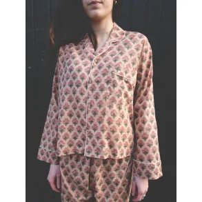 Craft Sisters - Pyjamas Blockprint - Pink Bouquet