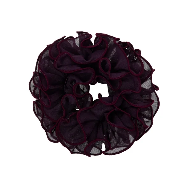  Pico Copenhagen - Mavis Scrunchie - Lilla &amp; Hvid
