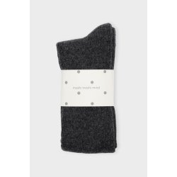 Moshi Moshi Mind -Polar Socks - Dark Grey Melange