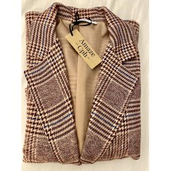 Amaze Cph - Blazer Sabrina - Bordeaux/Rosa