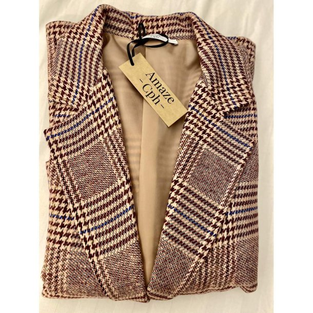 Amaze Cph - Blazer Sabrina - Bordeaux/Rosa