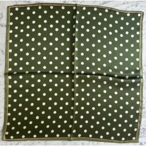 Pliss� Copenhagen - Silket�rkl�de Chea Scarf - Green Dot