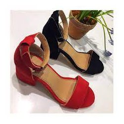 Re:Designed - Sandaler Semaj - Black &amp; Red