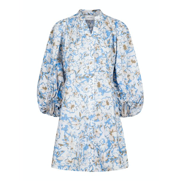 Neo Noir - Kjole - Reba Print White