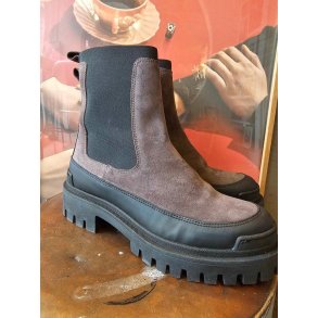 Ca'shott Copenhagen - Casanna Chelsea Boot Suede - Grey