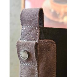 Ca'shott Copenhagen - Casanna Chelsea Boot Suede - Grey