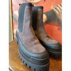Ca'shott Copenhagen - Casanna Chelsea Boot Suede - Grey