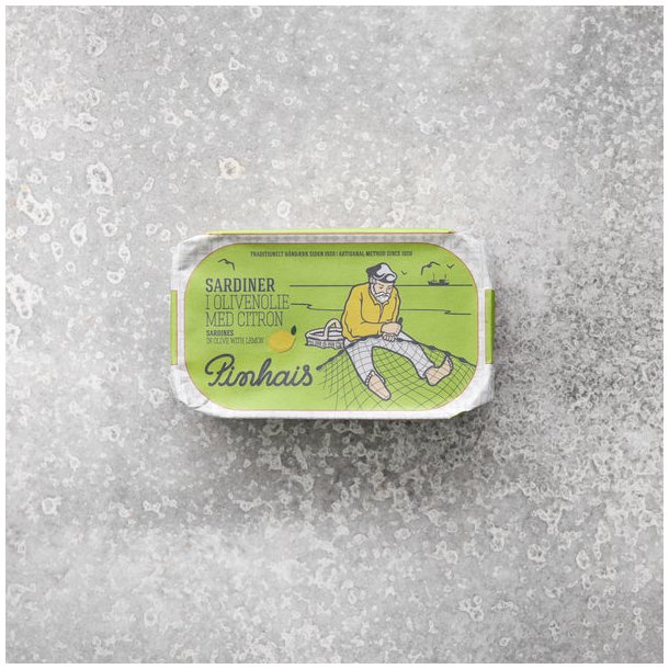 Gr�ndals - Sardiner i citron og olivenolie