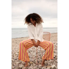 Moshi Moshi Mind - Sea Pants Silky Stripe - Rose/Yellow