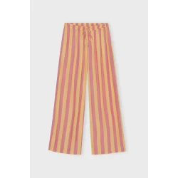Moshi Moshi Mind - Sea Pants Silky Stripe - Rose/Yellow