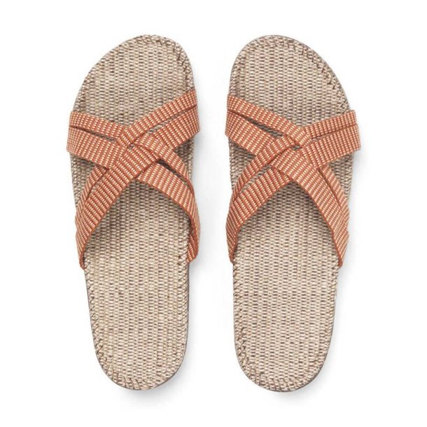 Shangies - Sandal - Orange Stripes