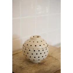 Moshi Moshi Mind - Signature Bowl - Black Dots