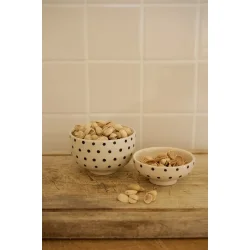 Moshi Moshi Mind - Signature Bowl - Black Dots
