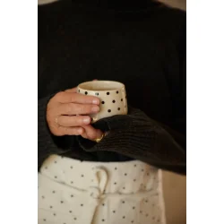 Moshi Moshi Mind - Signature Kop - Black Dots