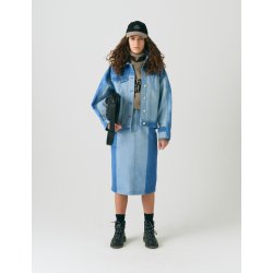 Mads Nrgaard -Denim Nederdel - Torgau Skirt - Mix Blue Denim