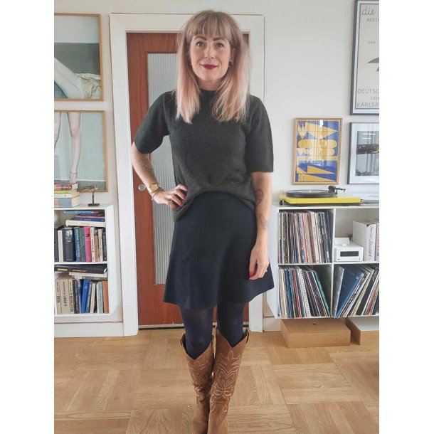 My Essential Wardrobe - Tammie Knit Pullover SS - Rosin Melange