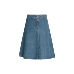 Mads Nrgaard - Denim Nederdel - Organic Blue Stelly Skirt - Vintage Blue