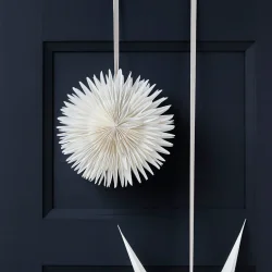 House Doctor - Layer - Papirsophng Stjerne 30 cm - Hvid