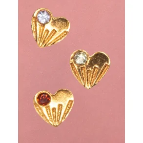 Craft Sisters - rering Heart - 1 stk.