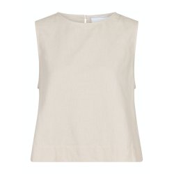 Neo Noir - Top - Svetlana Linen Top - Sand