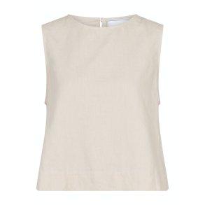 Neo Noir - Top - Svetlana Linen Top - Sand