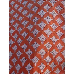Craft Sisters - Pyjamas Blockprint - Tangerine