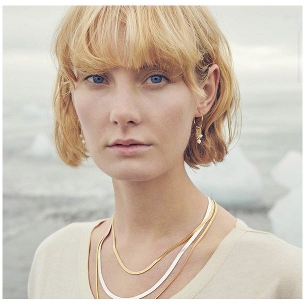 Pernille Corydon - Halskde Thelma - Forgyldt