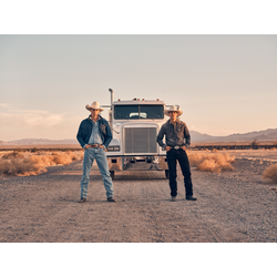 Wrangler - Jeans 13MWZ Cowboy Cut - Dark Stone