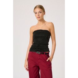 My Essential Wardrobe - Top Ayo MW - Rhinestone Denim 