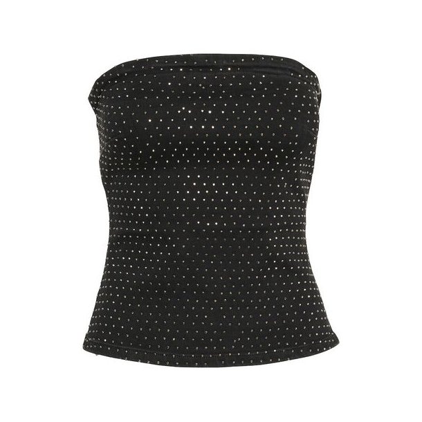 My Essential Wardrobe - Top Ayo MW - Rhinestone Denim 