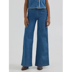 Wrangler - Trousers High Rise - Original Rinse