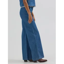 Wrangler - Trousers High Rise - Original Rinse