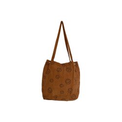 By Str - Lova Smiley Taske - Brun 