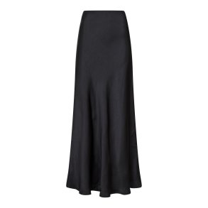 Neo Noir - Nederdel - Vicky Heavy Sateen Skirt - Black